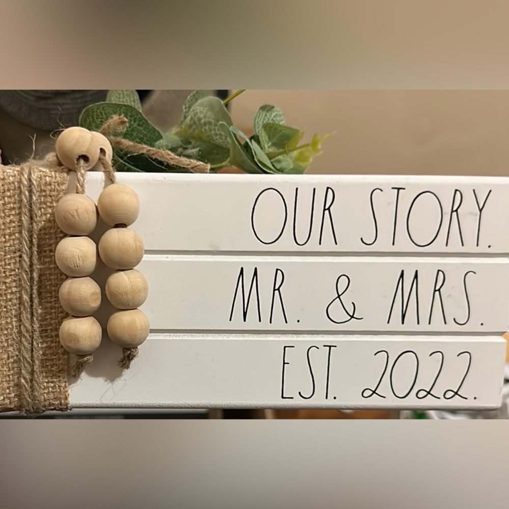 Rae Dunn Mr. and Mrs. Established 2022